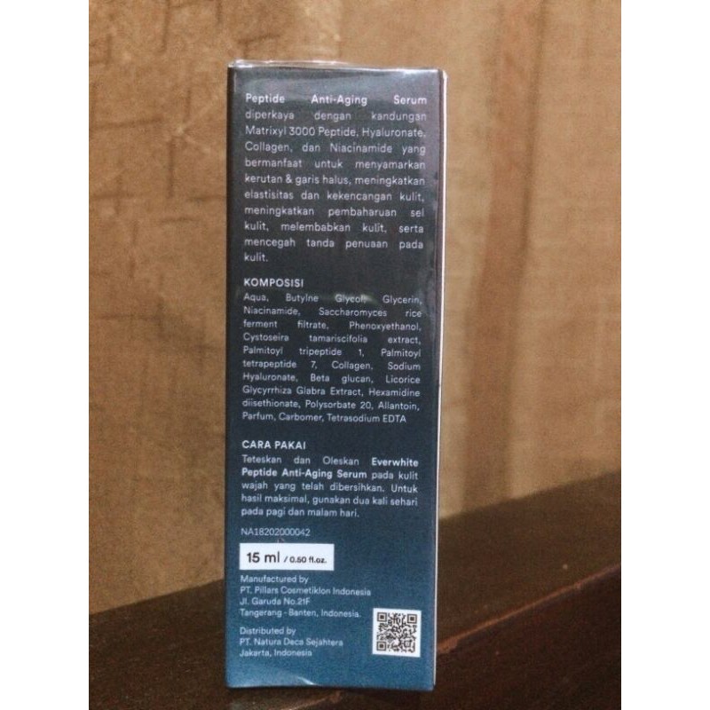 Jual Everwhite Peptide Anti Aging Serum Indonesia|Shopee Indonesia