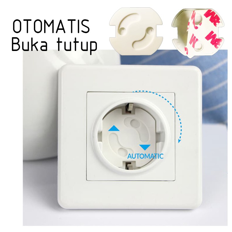 Pengaman stop kontak Penutup colokan Cover stop kontak Colokan Listrik  Socket BB-21 KODAKI | Shopee Indonesia