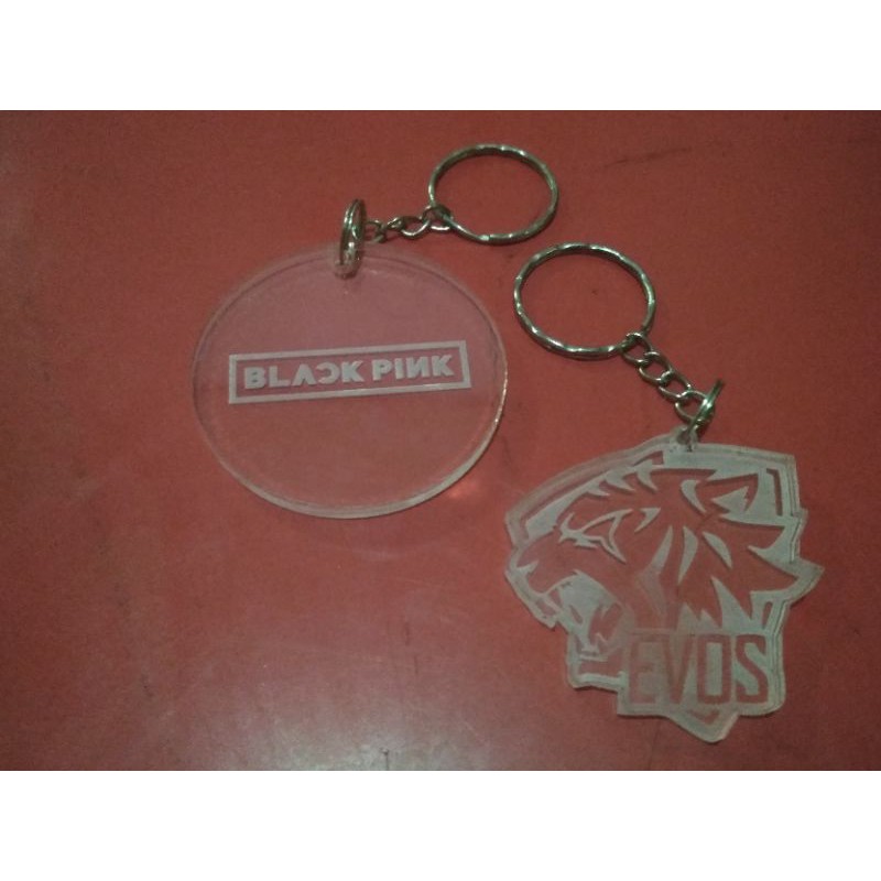 Jual Custom Souvenir Gantungan Kunci (ganci) bahan akrilik grafir  Indonesia|Shopee Indonesia