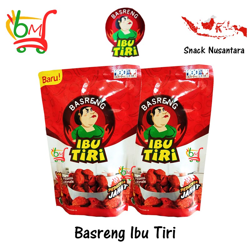 Basreng Ibu Tiri Baso Goreng Pedasnya Jahat Sejahat Ibu Tiri - 150gr |  Shopee Indonesia