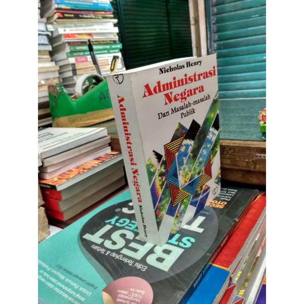 Jual administrasi negara dan masalah-masalah publik Nicholas henry  Indonesia|Shopee Indonesia