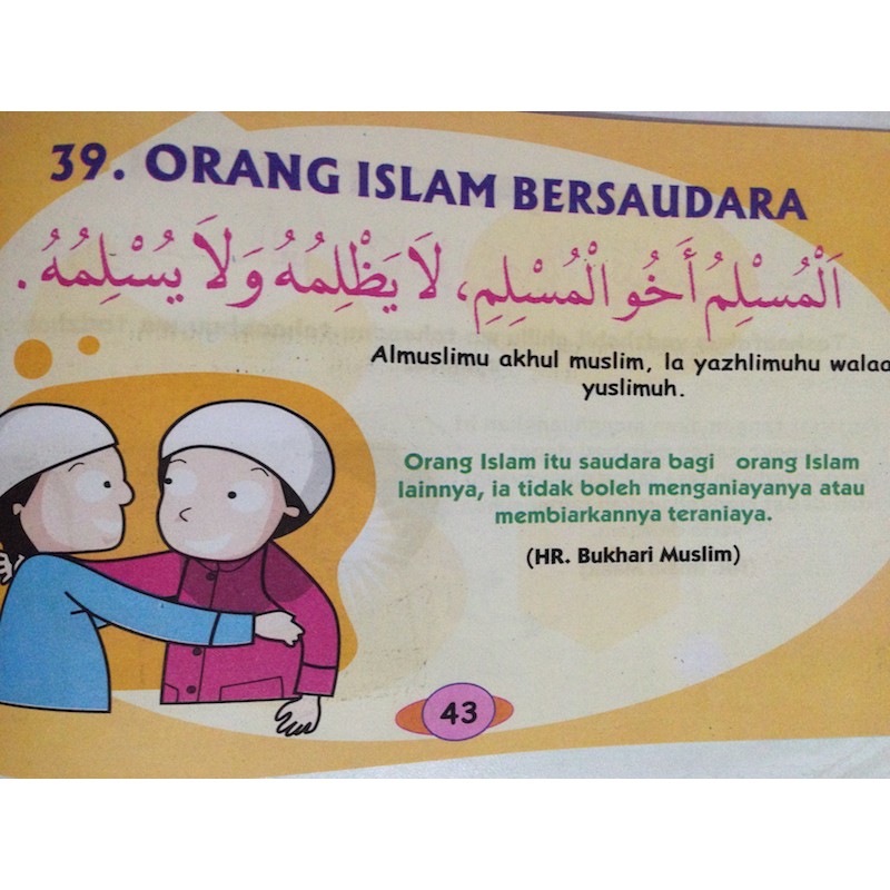 Buku Anak - 99 Mutiara Hadist / Mutiara 99 Hadist | Shopee Indonesia