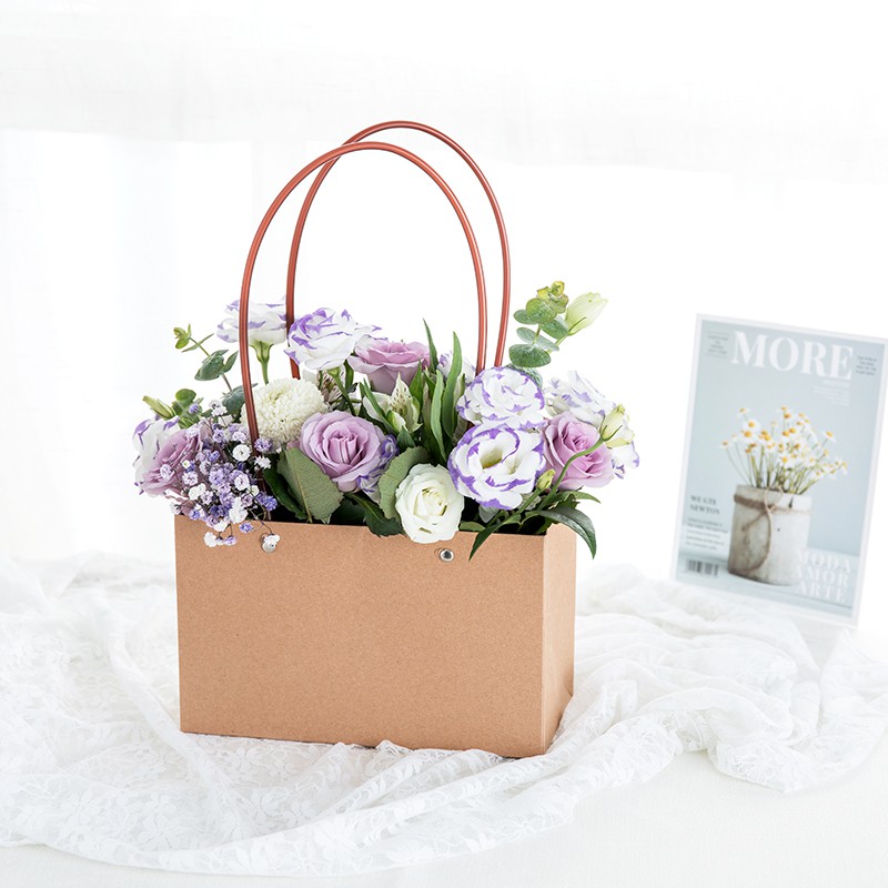 Paper Bag Bunga / Kotak Bunga Tahan Air [Persegi Panjang] | Shopee Indonesia