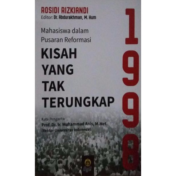 Jual MAHASISWA DALAM PUSARAN REFORMASI KISAH YANG TERUNGKAP 1998 ASLI  Indonesia|Shopee Indonesia