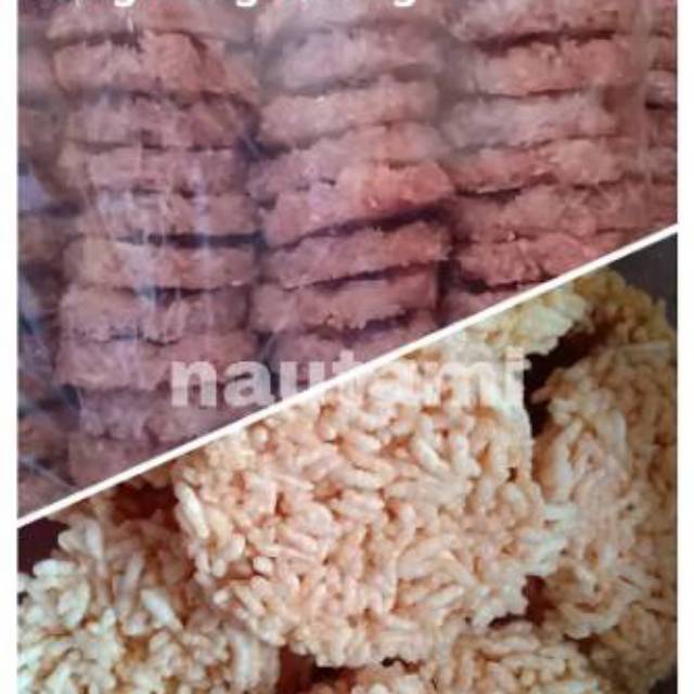Cemilan MURAH Ranginang Beras Ketan Atah Mentah Rangginang Rengginang 500gr  asli SOREANG Kab.Bandung | Shopee Indonesia