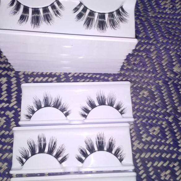 BESTSELLER 12 pasang Bulu mata palsu murah G7 Barbie lusinan natural  eyelash handmade eyelashes arti | Shopee Indonesia
