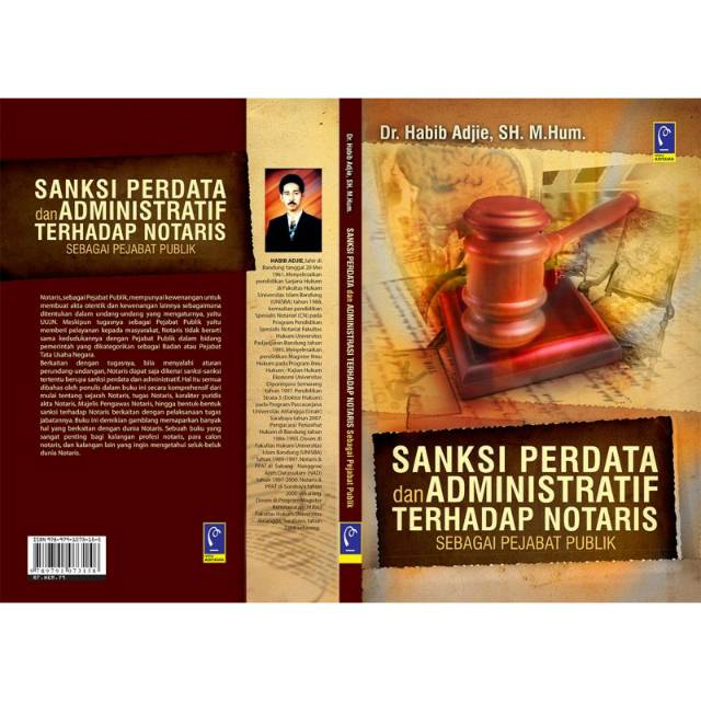 Jual BUKU SANKSI PERDATA &amp; ADMINISTRATIF TERHADAP NOTARIS (ORIGINAL)  Indonesia|Shopee Indonesia