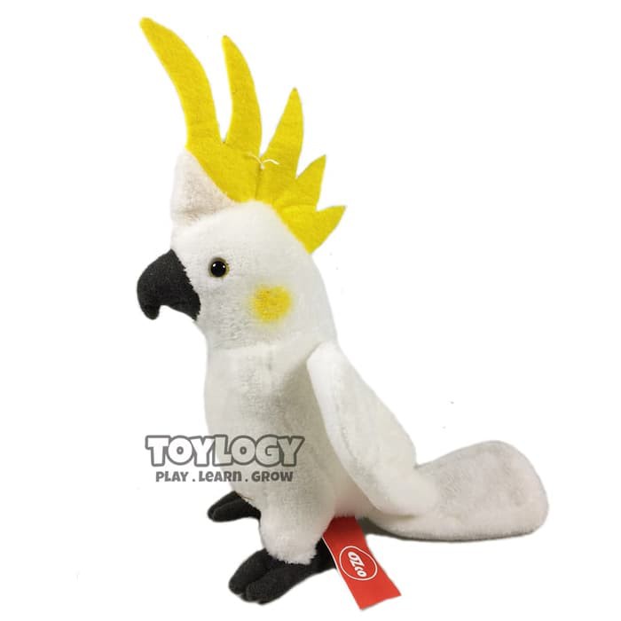 Jual Ozco Boneka Burung Kakak Tua Jambul Kuning-Cacatua Stuffed Plush 6Inch Indonesia|Shopee Indonesia 700_X_700_jpg