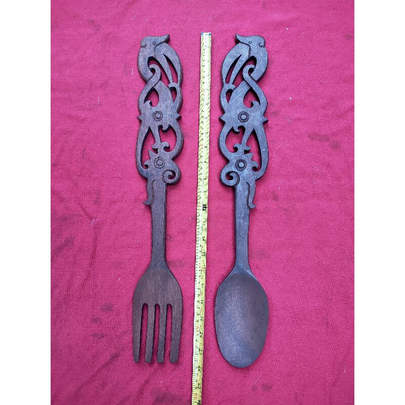 Hiasan dinding motif sendok garpu khas Kalimantan 052 | Shopee Indonesia