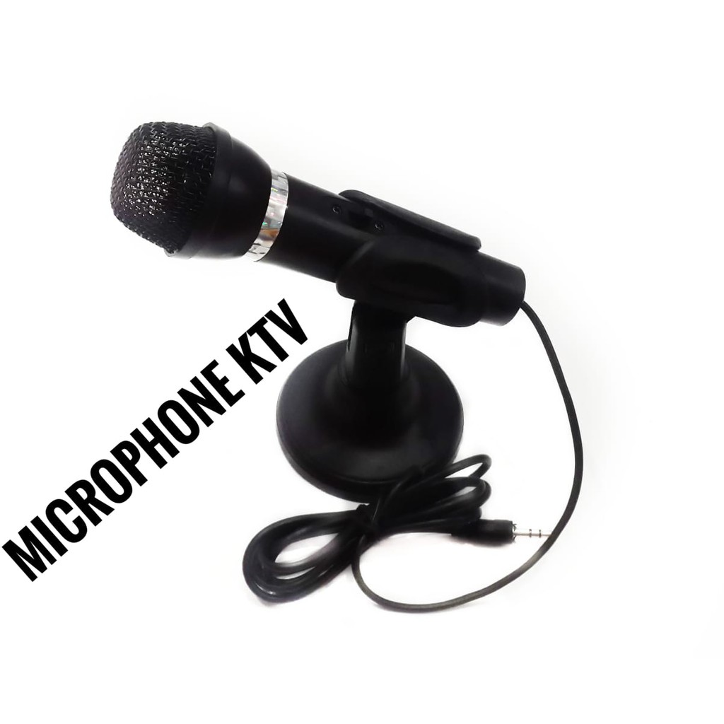 Smule mic Komputer / pc / laptop - Microphone Ktv - standing Desktop  Mikrophone | Shopee Indonesia