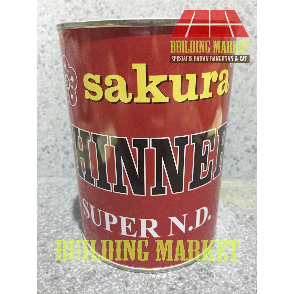 PENGENCER CAT BESI KAYU DUCO TINER THINER THINNER ND SAKURA 0.7 LITER |  Shopee Indonesia