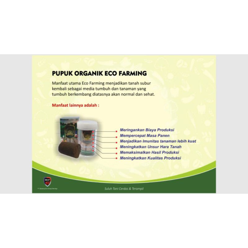 Eco farming pupuk organik super 100% original | Shopee Indonesia