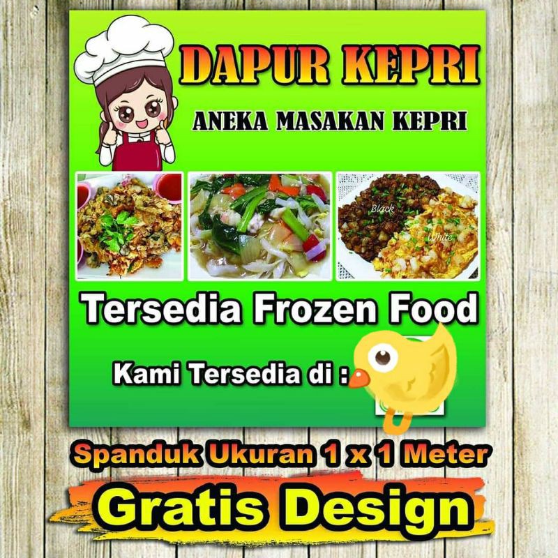 Bikin Spanduk bebas pilih Design | Shopee Indonesia