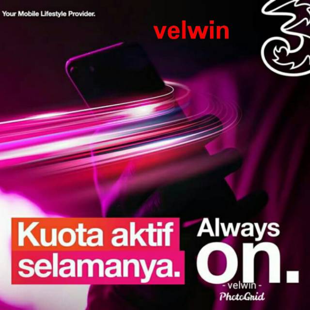 KUOTA DATA TRI AON TERBARU / THREE INJECT/ELEKTRIK | Shopee Indonesia