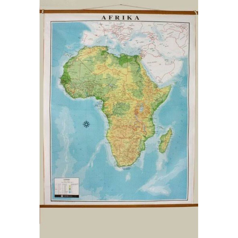Peta Benua Afrika ( Terlaris) /Peta benua afrika / Peta pendidikan benua  afrika | Shopee Indonesia
