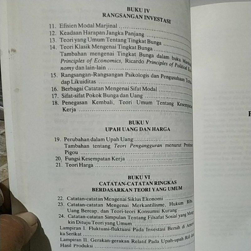 Kesempatan Kerja,Bunga dan Uang John Maynard Keynes | Shopee Indonesia