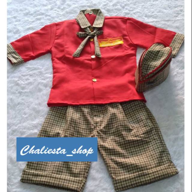 Baju Setelan Seragam Pramugari Anak Model Celana | Shopee Indonesia