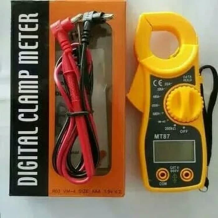 Original Tang Ampere Meter Digital Clamp Meter MT87 MT 87 MT-87 | Shopee  Indonesia