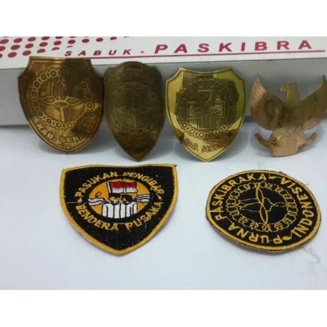 Atribut paskibra garuda,lekbid dan logo bordir | Shopee Indonesia