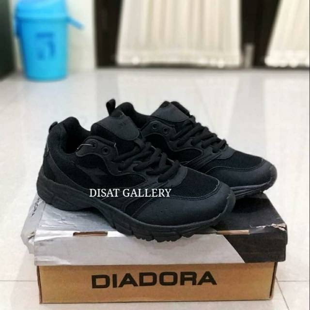 Sepatu Diadora Sepatu Hitam Sepatu Sekolah | Shopee Indonesia