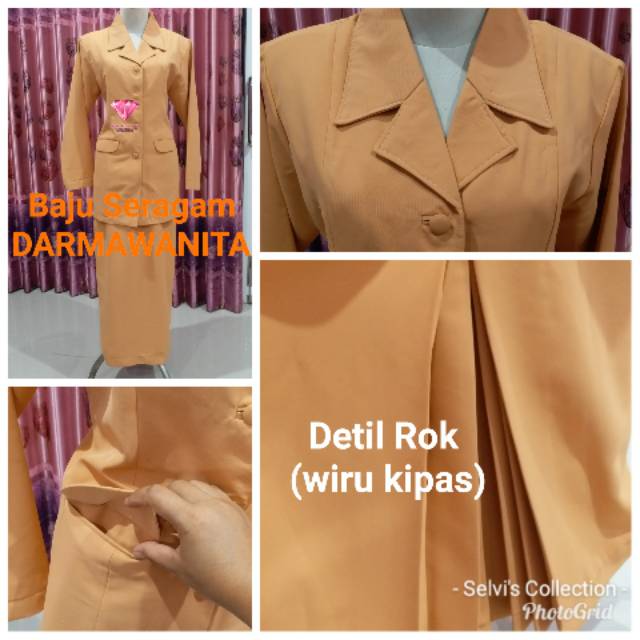 30 Model Baju  Dharma  Wanita  Muslim Fashion Modern dan 