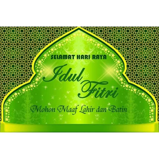 Jual Sticker A5 Ucapan Idul Fitri 23 X 15 Cm Stiker Lebaran Indonesia|Shopee Indonesia 640_X_640_jpg