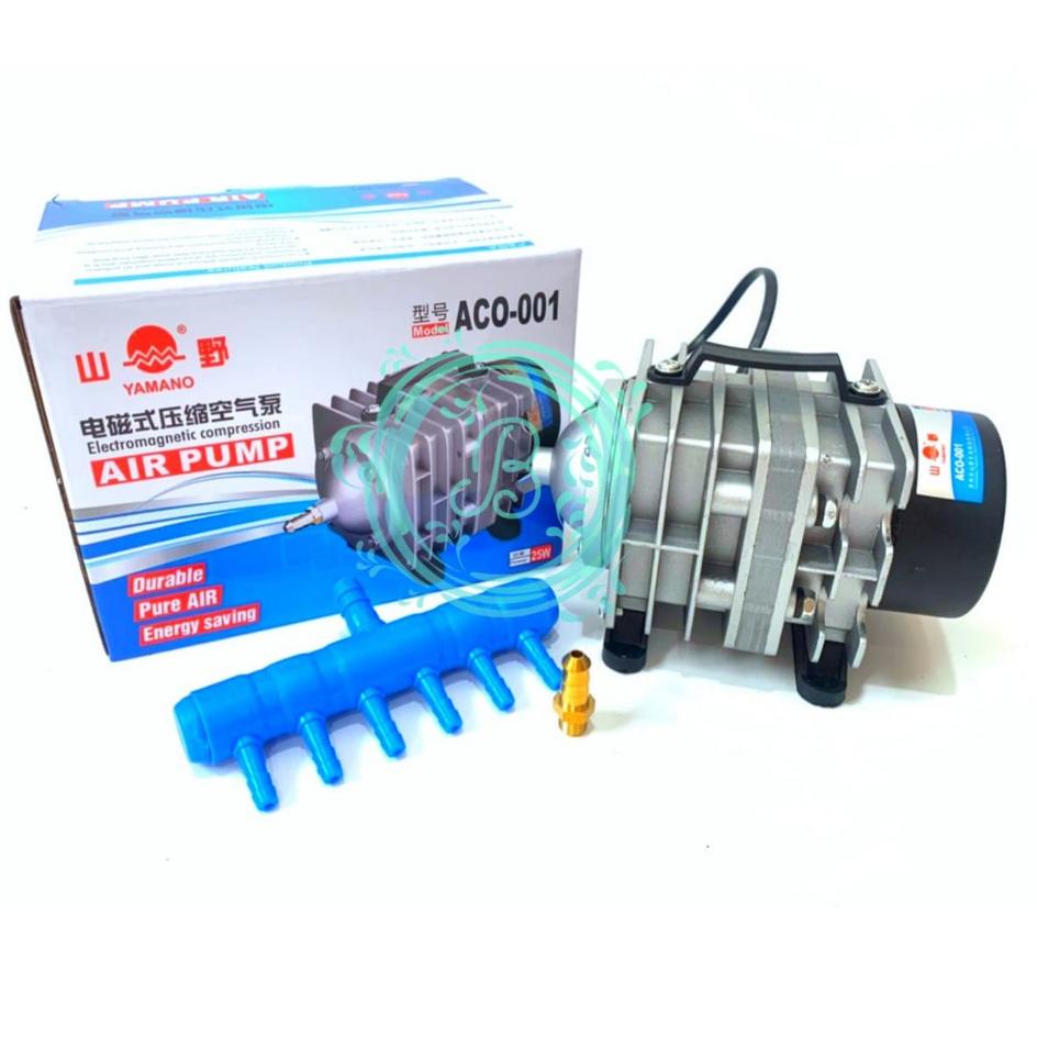 Jual Hadir Berkualitas YAMANO ACO-001 Air Pump Yamano Electric Magnetic Air  Compressor Pompa Udara YAMANO Indonesia|Shopee Indonesia