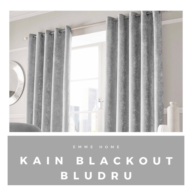 L 280) BAHAN KAIN GORDEN BLACKOUT BLUDRU EMBOSSED / GORDEN JACQUARD BLUDRU  | Shopee Indonesia