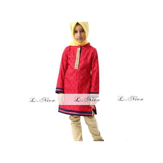 Model Terbaru Baju Muslim Anak Perempuan 2018 Harga Pilihan2019