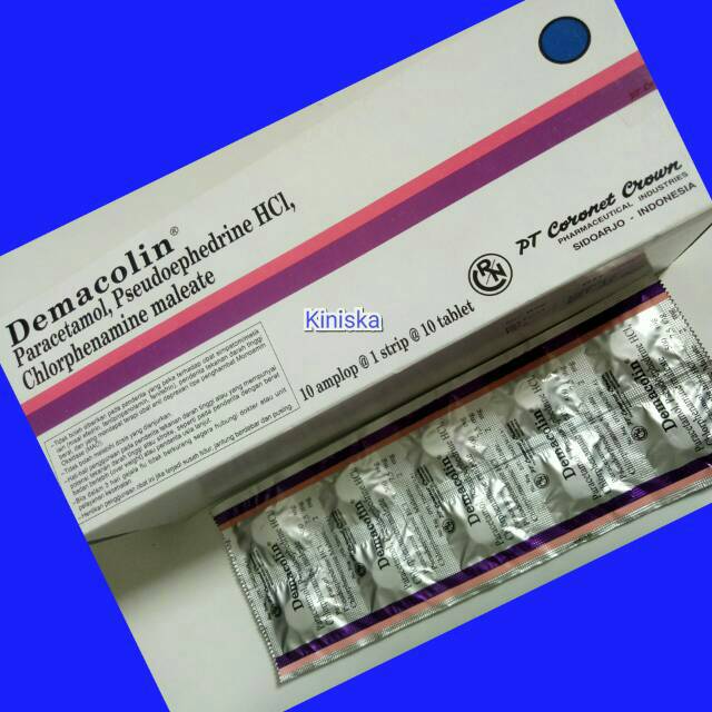 Jual Demacolin Tablet - Obat Flu, Influenza, Demam, Pusing Indonesia|Shopee  Indonesia