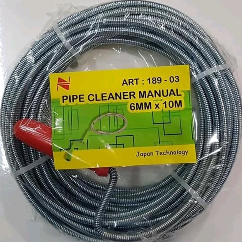 Jual ALAT PEMBERSIH PIPA MAMPET 10 METER - SALURAN PEMBUANGAN MAMPET 10  METER NANKAI Indonesia|Shopee Indonesia