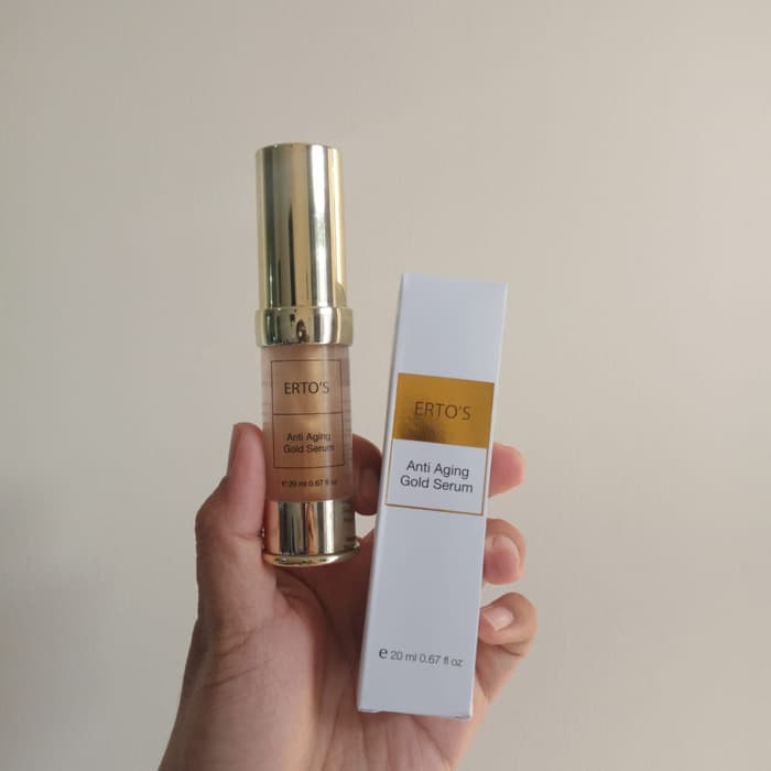 Jual Murah Erto&rsquo;s Ertos Anti Aging Gold Serum Original BPOM 100%  Indonesia|Shopee Indonesia