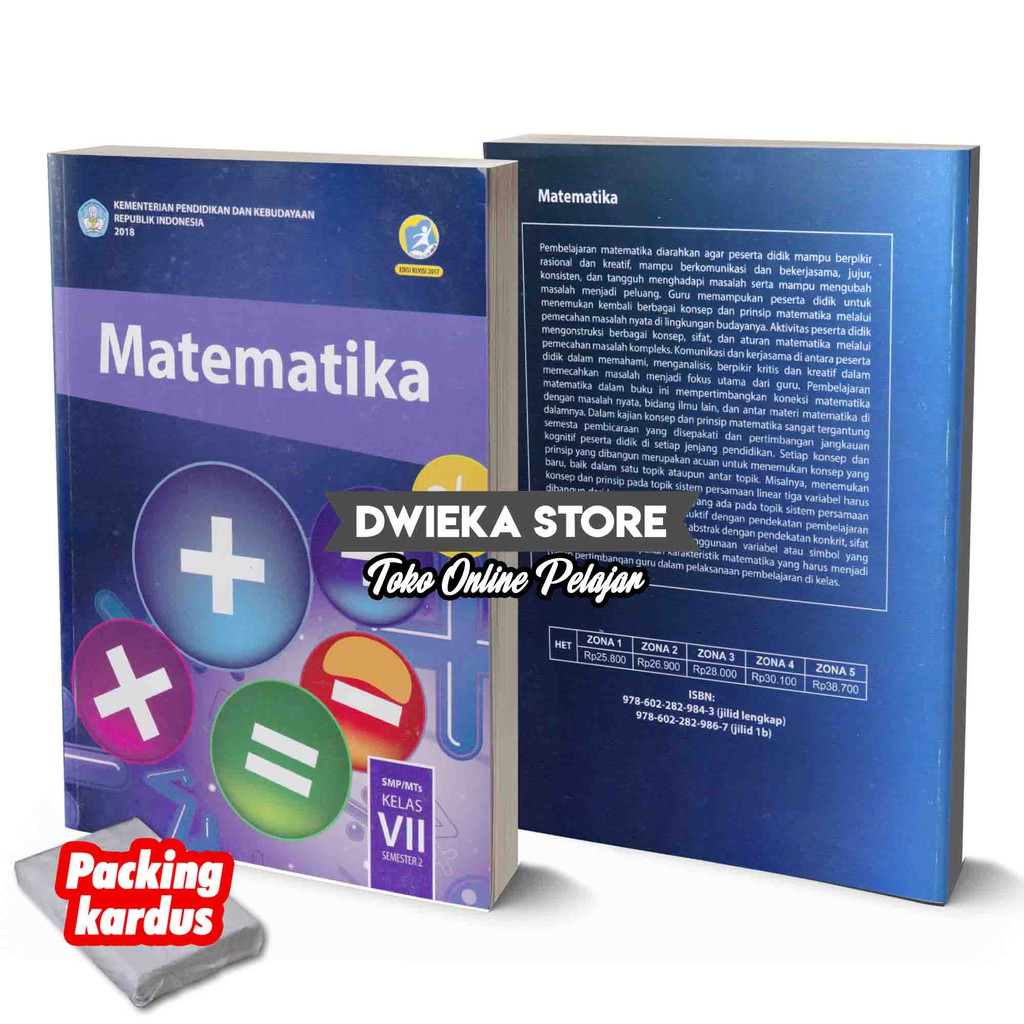 Buku Paket Matematika Kelas 7 Semester 2 – Python