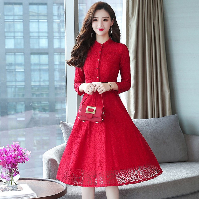 30 Model Baju  Pesta Warna  Merah  Fashion Modern dan 