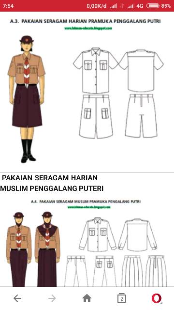 Jual BAJU PRAMUKA PENGGALANG/ Seragam Pramuka Merek seragam  Indonesia|Shopee Indonesia