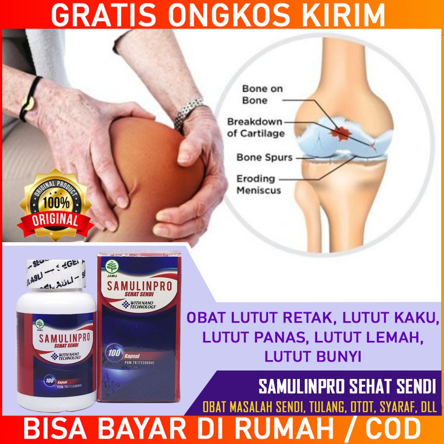 Jual Obat Tempurung Lutut Retak, Lutut Kaku, Lutut Terasa Panas, Lutut  Lemah, Lutut Berbunyi Kretek Indonesia|Shopee Indonesia