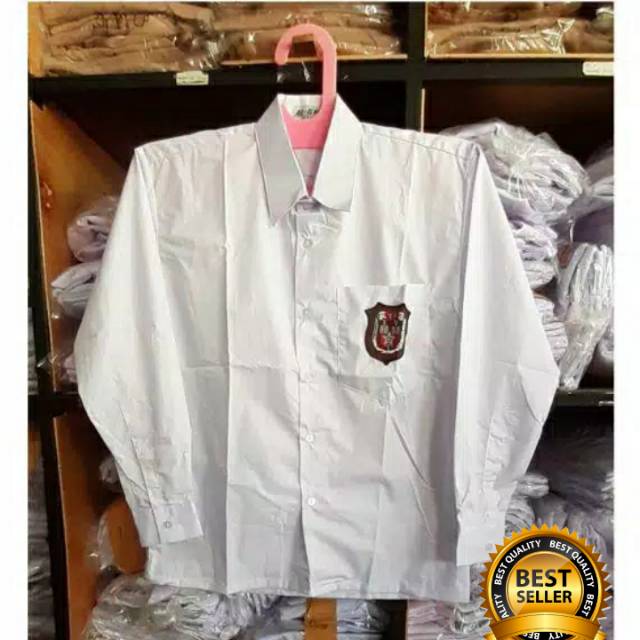 Jual Baju Seragam Sekolah Katun Premium Murah / Seragam Lengan Panjang  Pendek / Baju Anak Sekolah Murah Indonesia|Shopee Indonesia