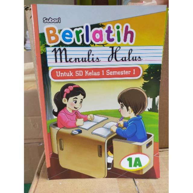 Buku berlatih menulis halus untuk SD/mi kelas 1A semester 1 edisi terbaru |  Shopee Indonesia