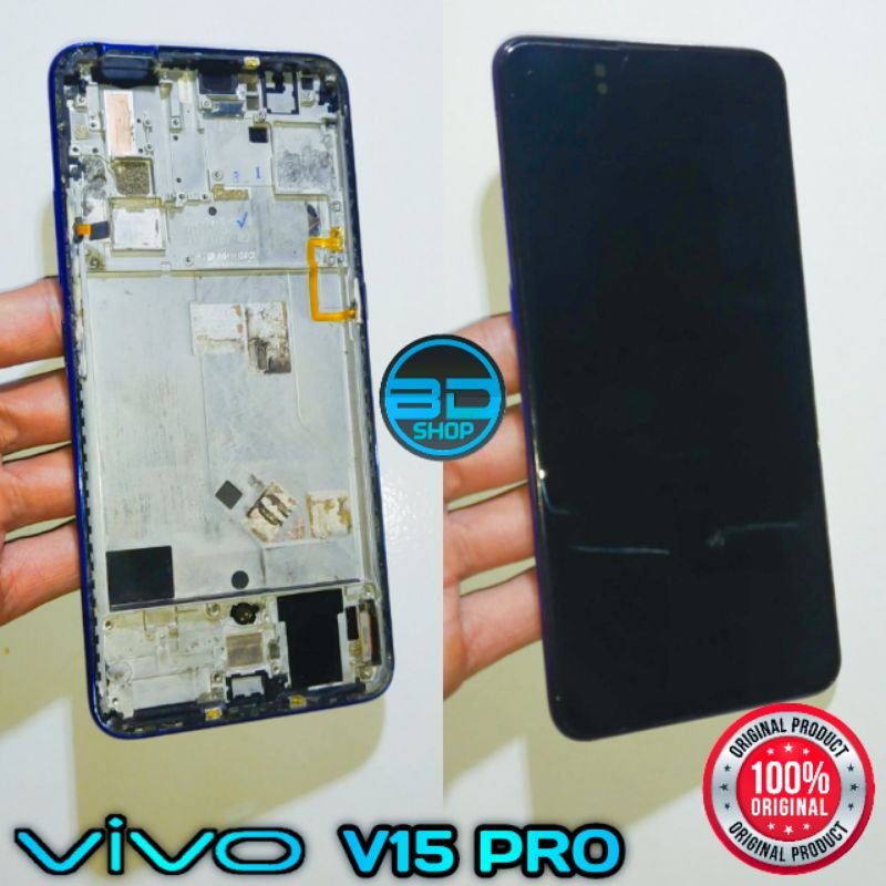 Jual ORIGINAL ASLI COPOTAN Frame Bazzel Tempat LCD Touchscreen VIVO V15 PRO  Indonesia|Shopee Indonesia