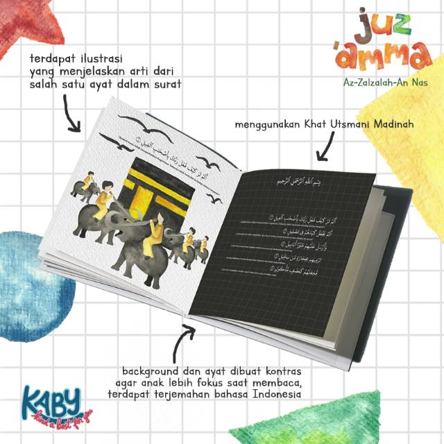 Juz &lsquo;Amma Anak by kabybooks (Az Zalzalah - An Nas) | Shopee Indonesia