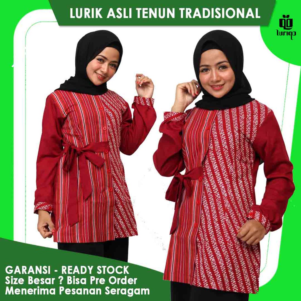 30+ Model Baju Lurik Wanita Kerja - Fashion Modern dan ...