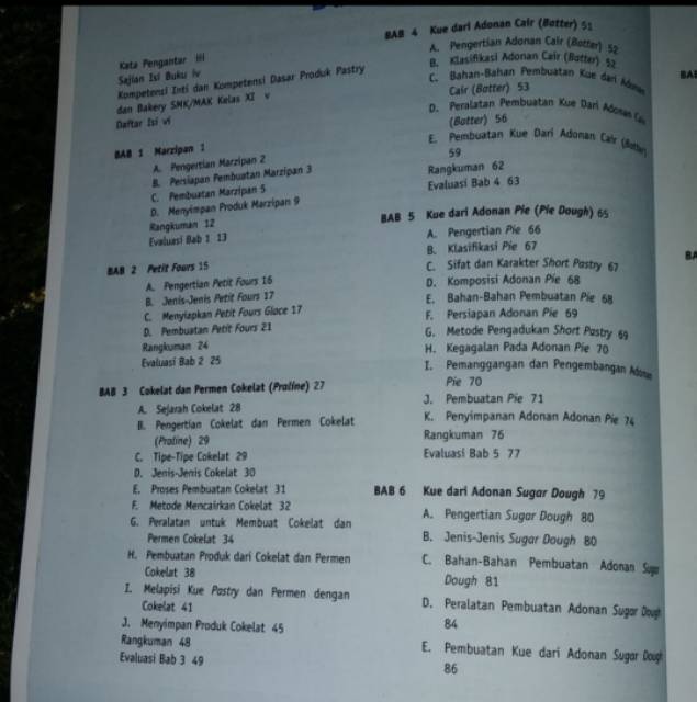 Jual Buku Produk Pastry Dan Bakery XI SMK K-13 Rev 17 Indonesia|Shopee  Indonesia