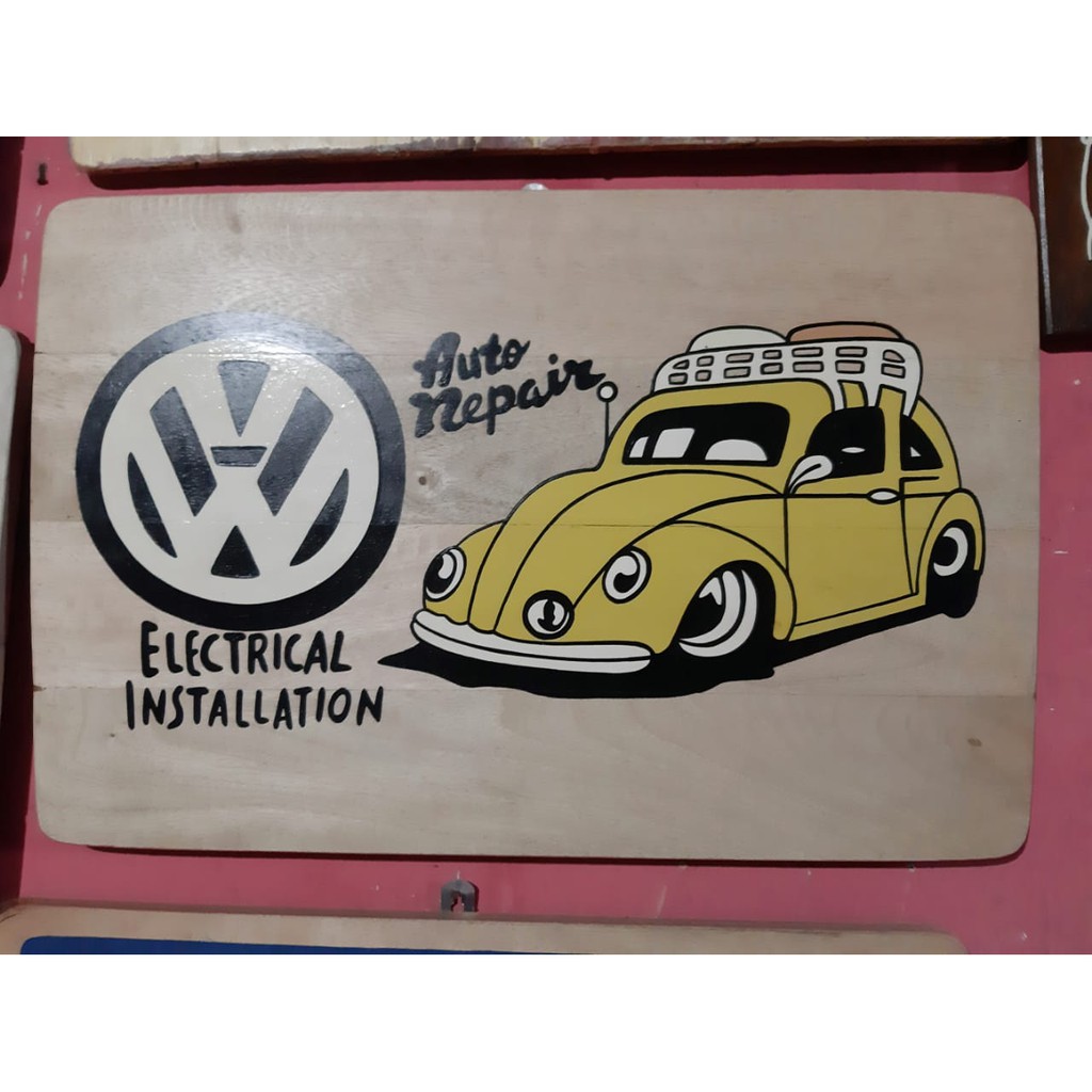 Jual Lukisan Manual Kayu Tema Otomotif Mobil Vw Indonesia|Shopee Indonesia 1024_X_1024_jpg