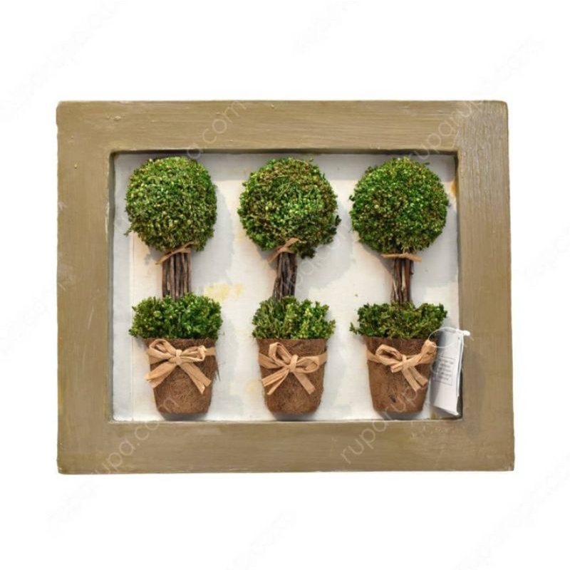 Hiasan Dinding 31 Cm Topiary E210-3/ hiasan dinding unik / hiasan dinding  murah | Shopee Indonesia