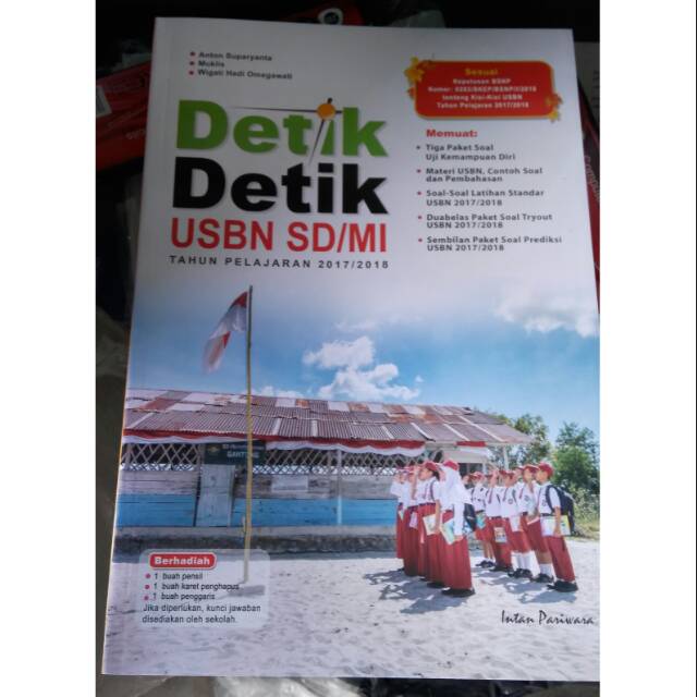 Buku Detik-Detik USBN SD/MI Tahun Pelajaran 2017/2018 | Shopee Indonesia
