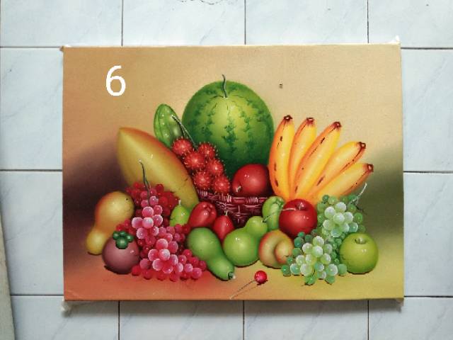 Jual Lukisan Buah Buahan Indonesia|Shopee Indonesia 480_X_640_jpg