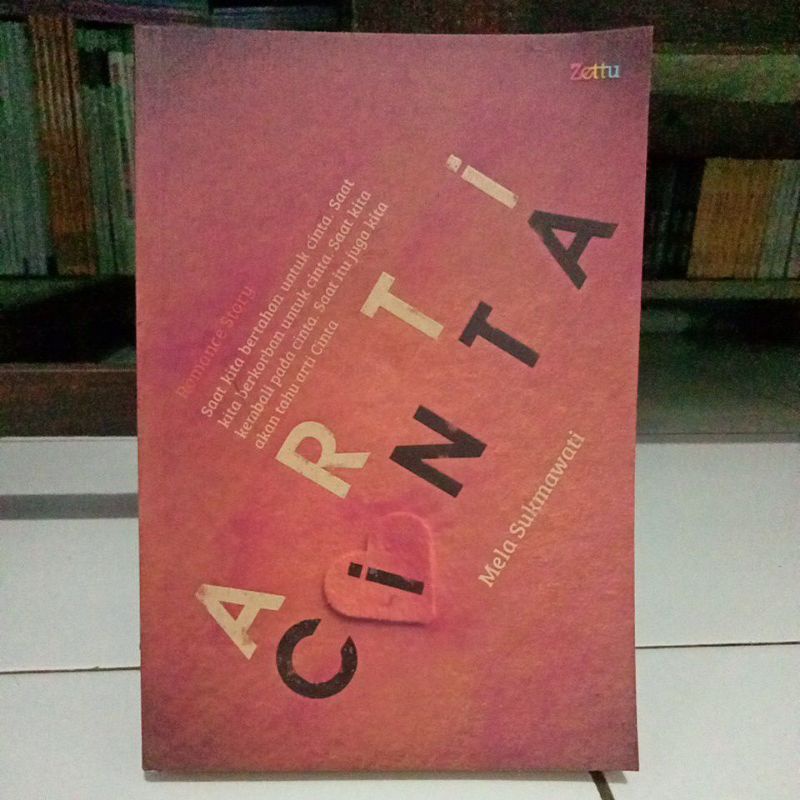 Novel-Arti Cinta | Shopee Indonesia