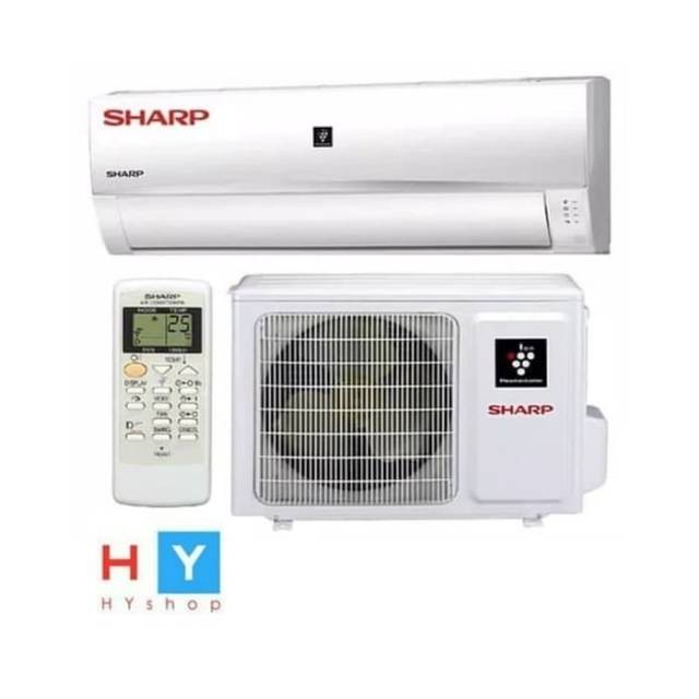 AC SHARP SPLIT AH-05SSY PLASMACLUSTER ANTI KUMAN SETENGAH PK UNIT PROMO |  Shopee Indonesia