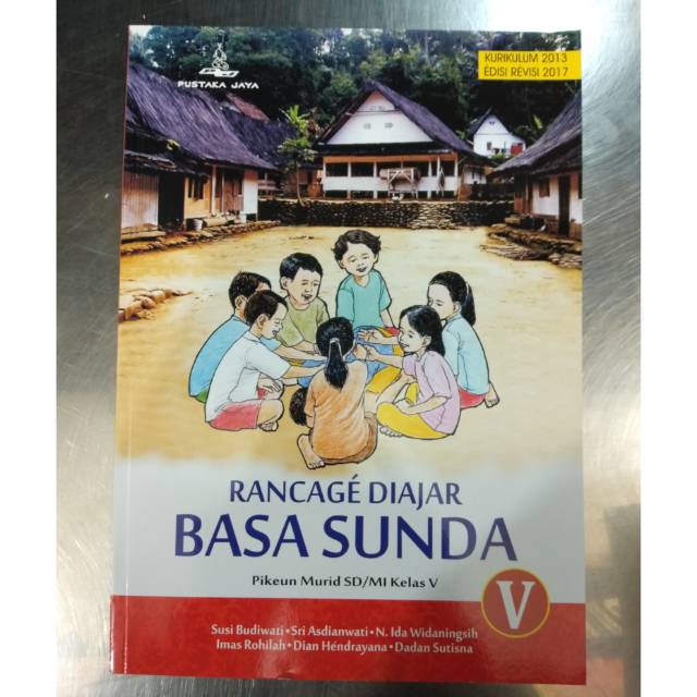 BUKU RANCAGE DIAJAR BASA SUNDA KELAS 5 SD/MI | Shopee Indonesia