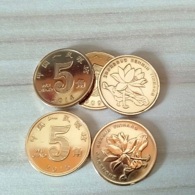 Koin China 5 wu jiao | Shopee Indonesia